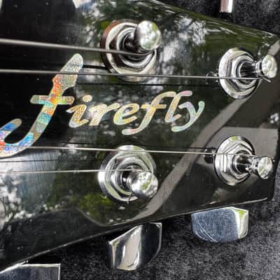 Firefly FFPR heavy modded• Abalone/Paua shell/Foil Sea Dragon (PRS Dragon‑Style) • PRS 85/15 “S” • CTS Electronics • Coil Split • Locking Tuners • Hard Case image 18