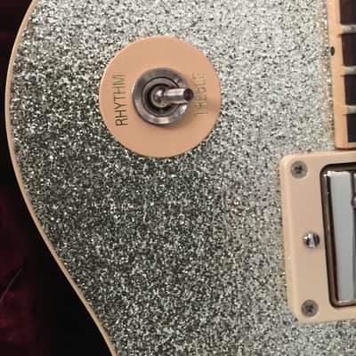 Gibson Custom Shop Les Paul Standard 2008 Silver Sparkle image 11