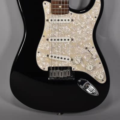 2004 Fender 50th Anniversary Standard Stratocaster | Black Finish w/OHSC image 2