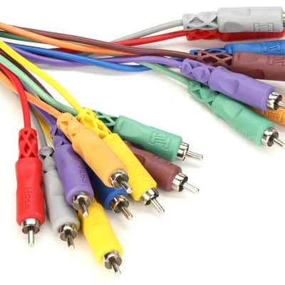 Hosa CRA-802 8-channel RCA Male Snake - 6.6' image 1