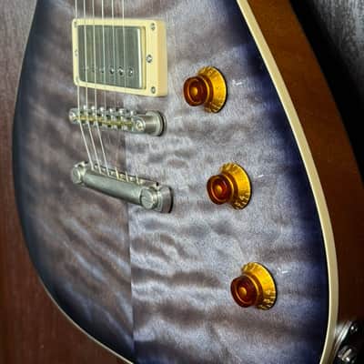 Cream-T Aurora V2 2024 - Pickup Swapping Black Hole Burst with 2 sets of Guitar-X Pickups image 2
