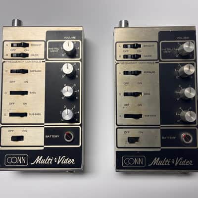 TWO! Conn Multi-Vider Vintage Multi Effects (Rare! Fuzz, Filter, Octave 1970's) image 1