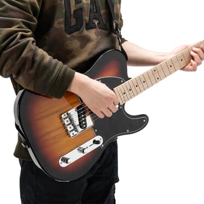 Cxxss Maple Fingerboard GTL Electric Guitar SS Pickup Sunset image 18