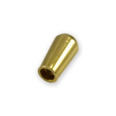 VINTAGE STYLE SOLID BRASS TOGGLE SWITCH TIP KNOB FITS USA MADE GIBSON image 1