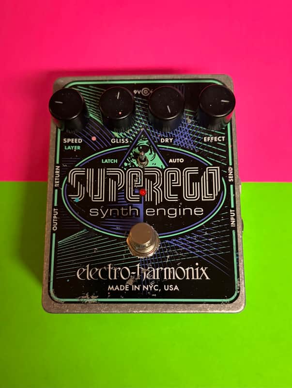 Electro-Harmonix Superego Synth Engine 2012 - Present - Black / Purple / Green image 1