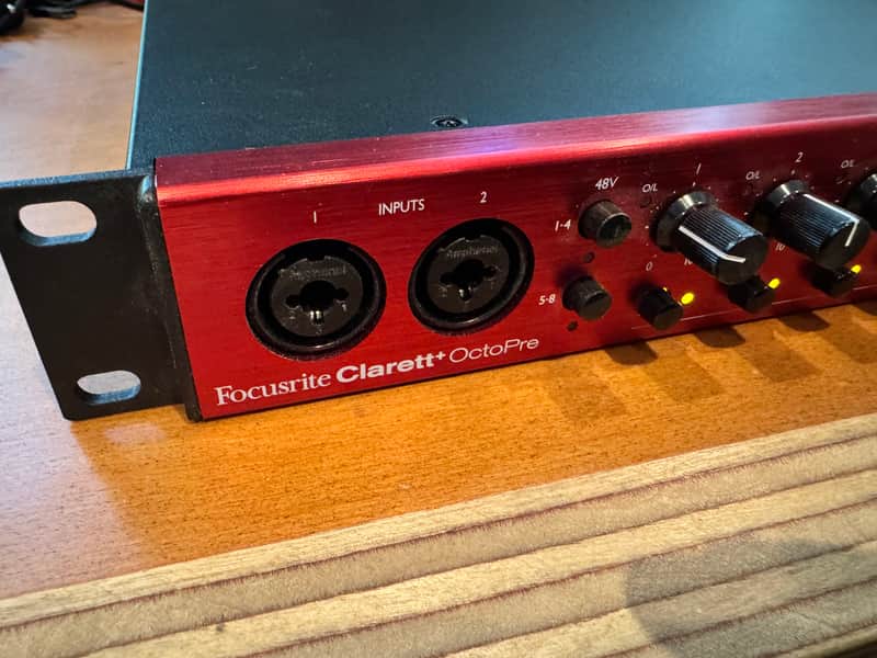 Focusrite Clarett+ 8Pre USB-C Audio Interface 2021 - Present - Red image 1