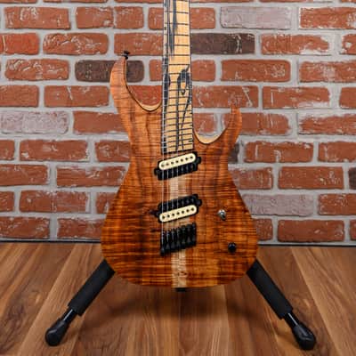 Carillion Guitars Polaris 7-String Tasmanian Blackwood Top Danish Oil 2023 w/OHSC image 4
