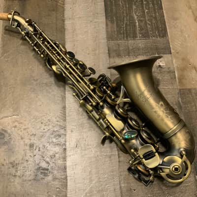 P. Mauriat System-76 Curved Soprano Saxophone SYSTEM-76SCDK - Dark Vintage Lacquer image 1