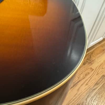 Collings CJ Custom darkburst 2016 - Sunburst custom image 10