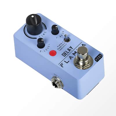 FLAMMA FC03 Delay Pedal Electric Guitar 3 Delay Effects Modes Analog Real Echo Tape Echo True Bypass image 4