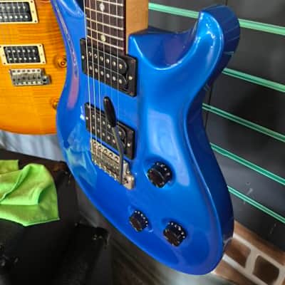 PRS CE 24 Chrome Blue 2006 Electric Guitar image 9