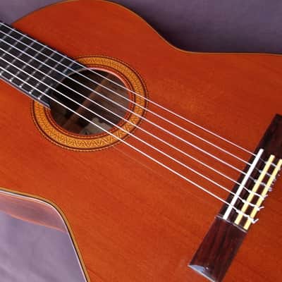 1981 Kazuo Yairi YC-50 AMAZING RAMIREZ STYLE Classical Concert Guitar+K Yairi Hard Case plus more extras image 20