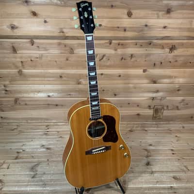 Gibson Custom Limited Edition John Lennon J-160E Peace Acoustic Guitar - Antique Natural image 2