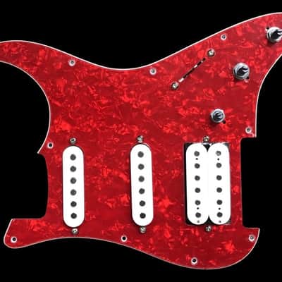 Mighty Mite- Red pearl pickguard, fully loaded, new old stock image 1