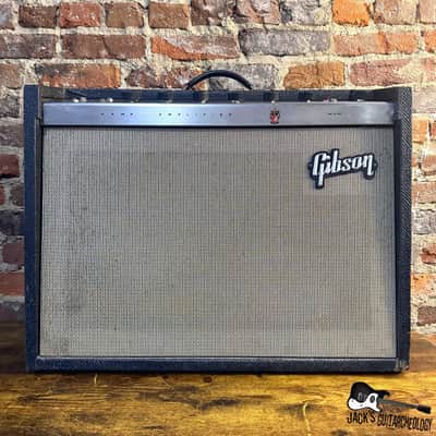 Gibson GA-25RVT Hawk Amplifier *RECENTLY SERVICED* (1964 - Black Tolex)