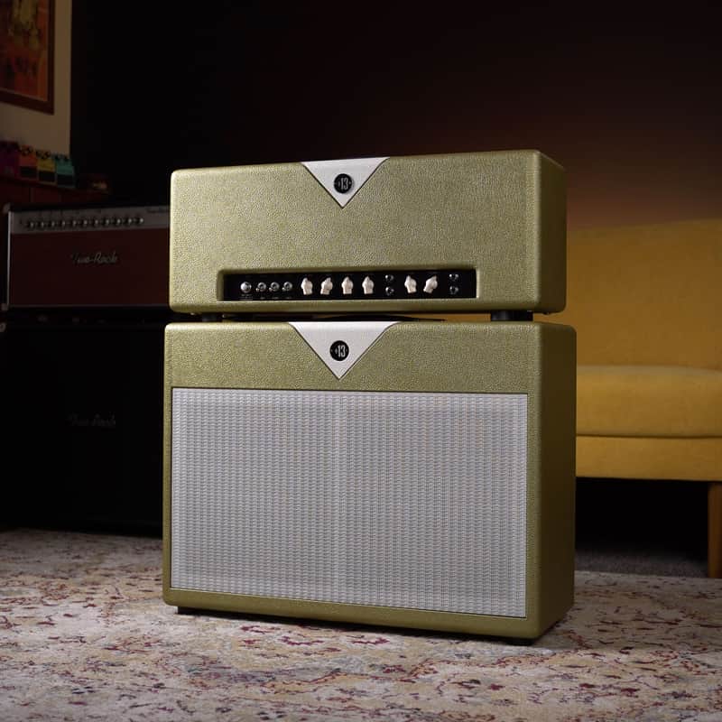 New Divided by 13 FTR 37 w/ 2x12 Cabinet - Gold Tolex image 1