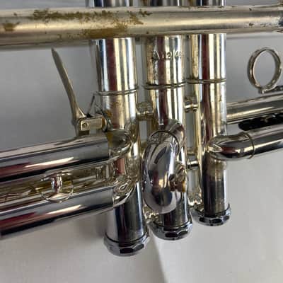 Getzen Capri Bb Trumpet – Silver Plated – Vintage Intermediate Model – 1965–66 – w/ Case SM#3578 image 4