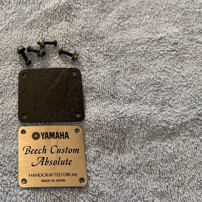 Yamaha Beech Custom Absolute Badge... Virgin... $1 Shipping! image 2