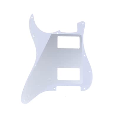 Brio HH Strat Pickguard Fits American & MIM White Pearloid image 2