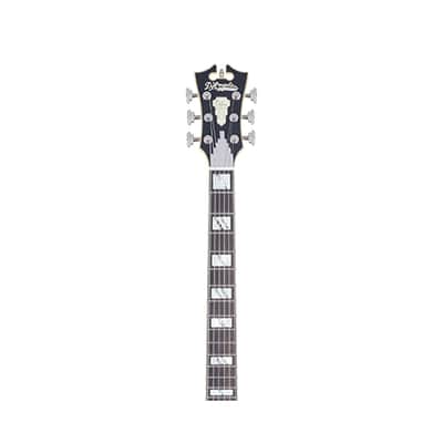 D'Angelico Deluxe Atlantic Electric Guitar With Stopbar Tailpiece Matte Walnut DADATLMWLNS image 8