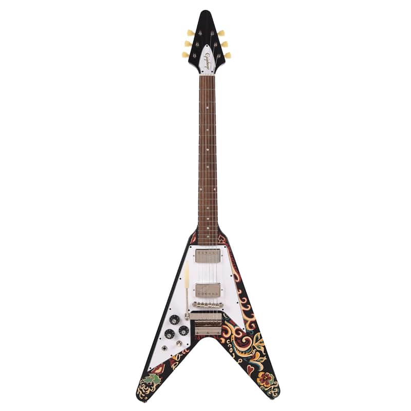 Epiphone Jimi Hendrix Signature "Love Drops" Flying V Left-Handed Bild 1