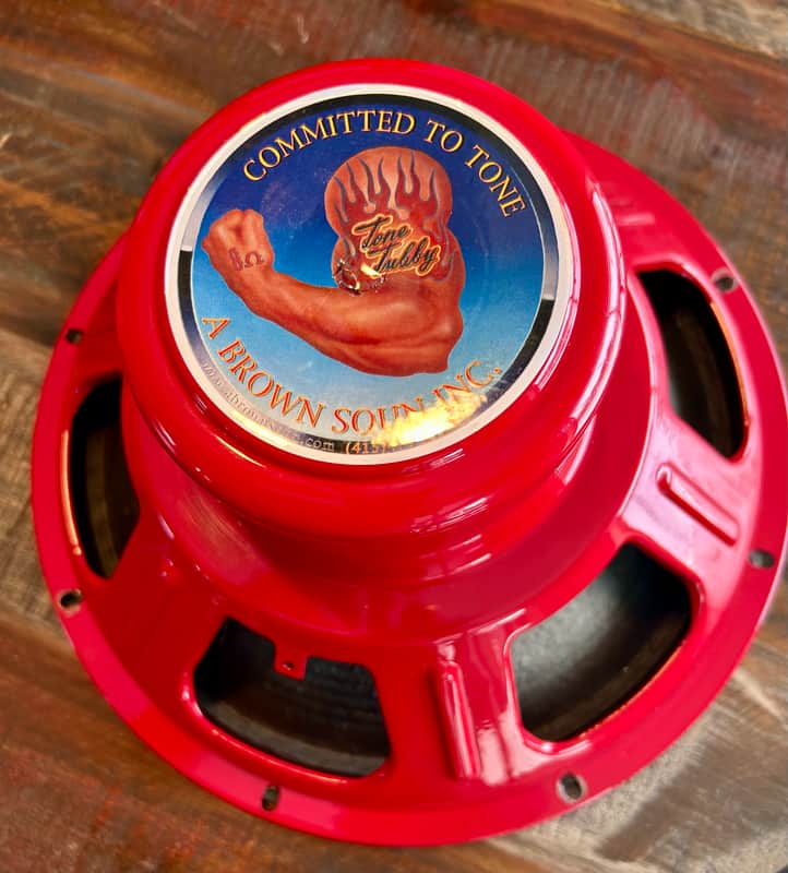 Tone Tubby Alnico Red Hemp Cone