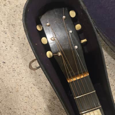 Parlor Guitar Flat top guitar Early 1900s - NATURAL image 5