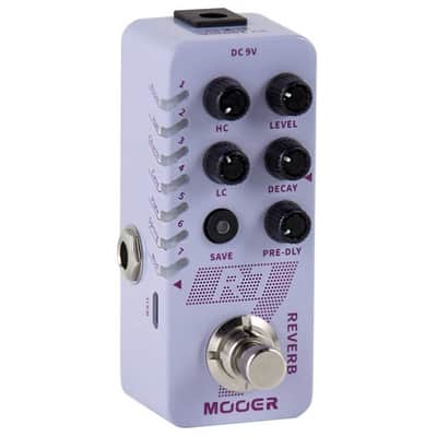 MOOER R7 Reverb Digital Reverb Effektpedal image 1