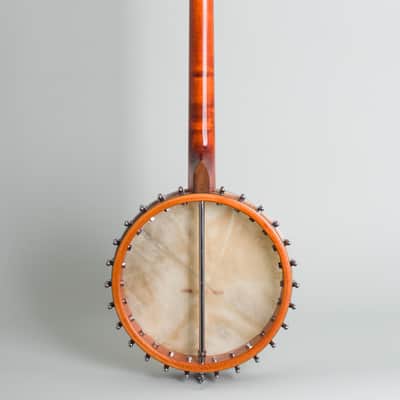 Ome Deluxe Juniper 12" Old Time 5 String Banjo (2005), ser. #4912, original black tolex hard shell case. image 2