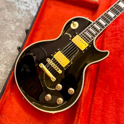 Orville by Gibson Les paul custom 1997 - Black beauty original vintage MIJ Japan fujigen image 5
