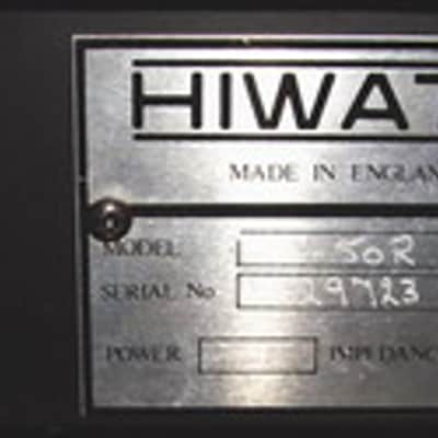 Hiwatt LEAD 50R 1980-1990 image 4