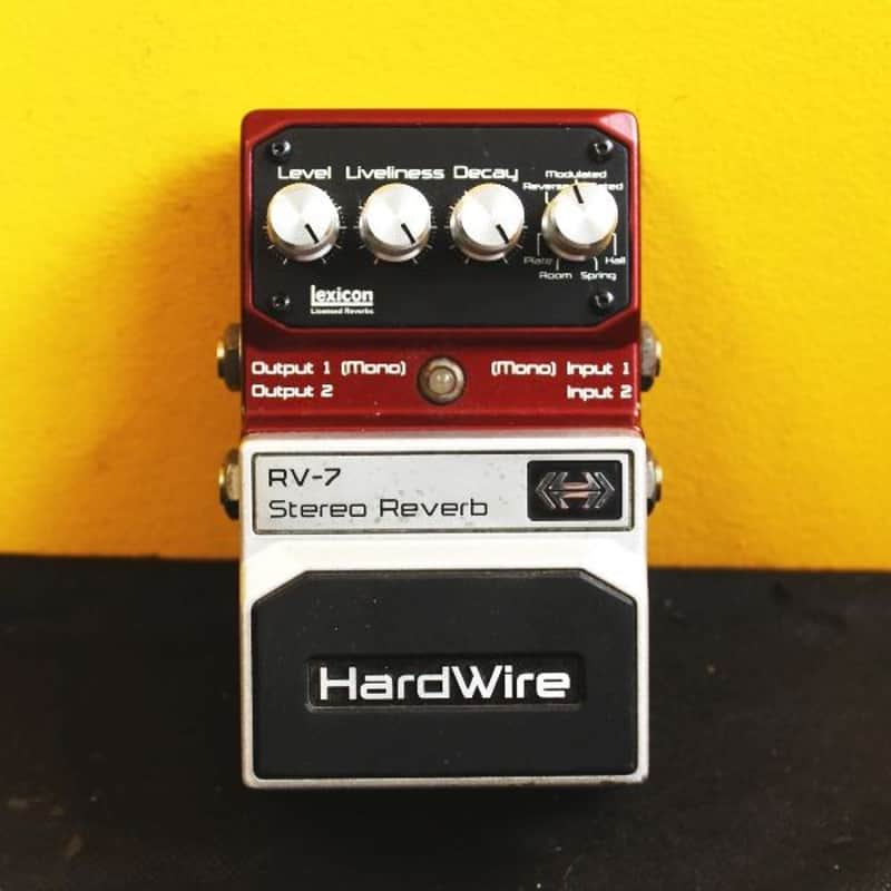 DigiTech Hardwire RV-7 Stereo Reverb