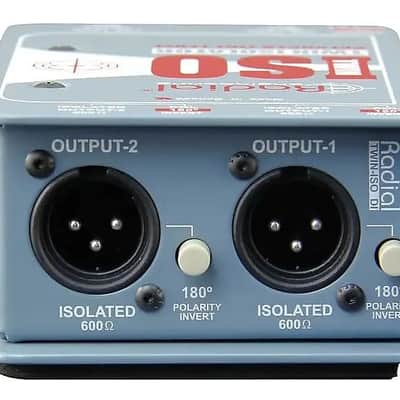 Radial Twin ISO 2-Channel Balanced Line Isolator twin-iso TWINISO ~Store Demo *Mint & In-Box! image 3