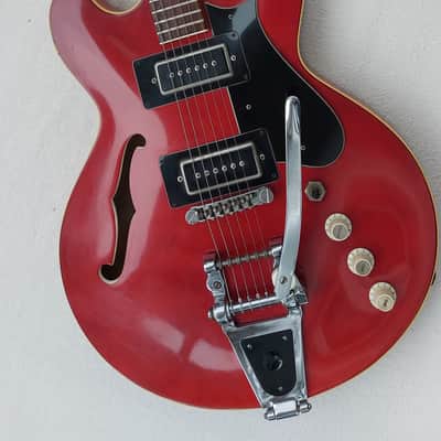 Framus Atlantik Germany Baujahr 1974 E-Guitar Red 6 String Vintage E-Gitarre image 21