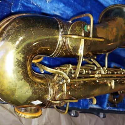 Vintage Antique York Alto Saxophone, USA 1930, Good Condition image 7