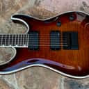 ESP LTD MH-1000 Evertune 2025 - Dark Brown Sunburst