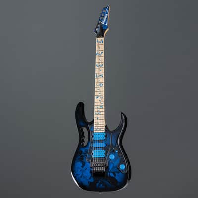 Ibanez JEM77P-BFP Blue Floral Pattern - Electric Guitar image 9