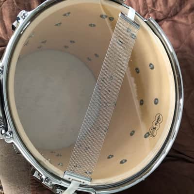 Michael Lee Ludwig Custom Snare 1995 Silver Sparkle image 2