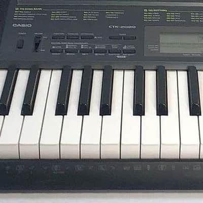 Casio CTK-2080 Portable 61 Full Size Touch Sensative Key Electronic Piano Keyboard Synthesizer USB MIDI w AC cord "Keyed Excellence" image 4