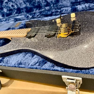 ESP USA M-II Floyd Rose  Black Sparkle image 4