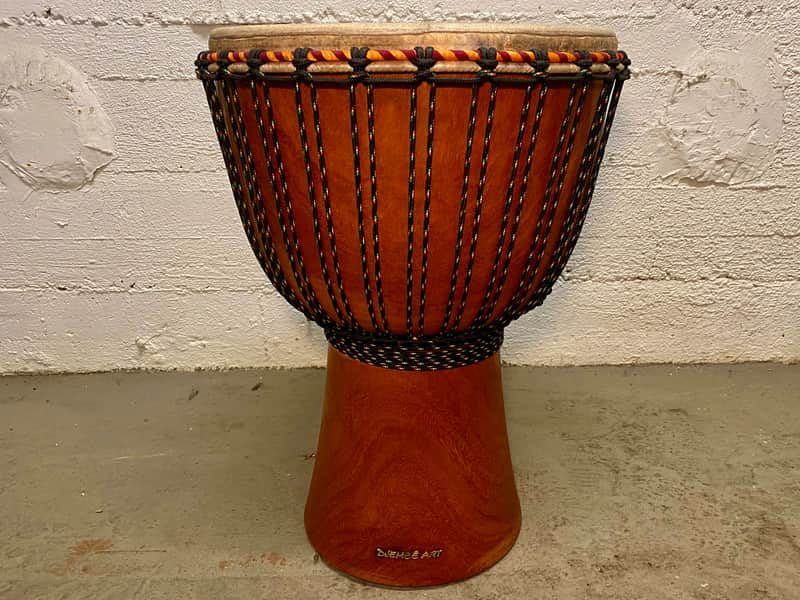 Djembe Art XXXL Solo Djembe Mali Lenké Holz 2023 - Natural oiled image 1