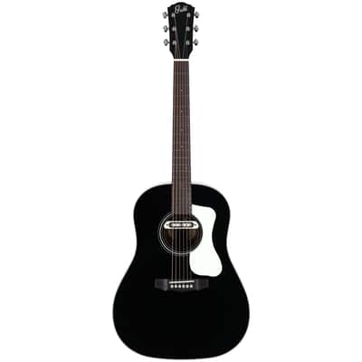 Guild DS-240E Dreadnought Acoustic-Electric Guitar, Black image 3