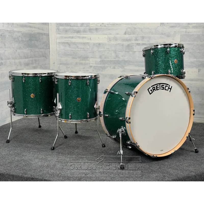 Gretsch Broadkaster "Green Monster" 4pc Drum Set - DCP Exclusive! image 1