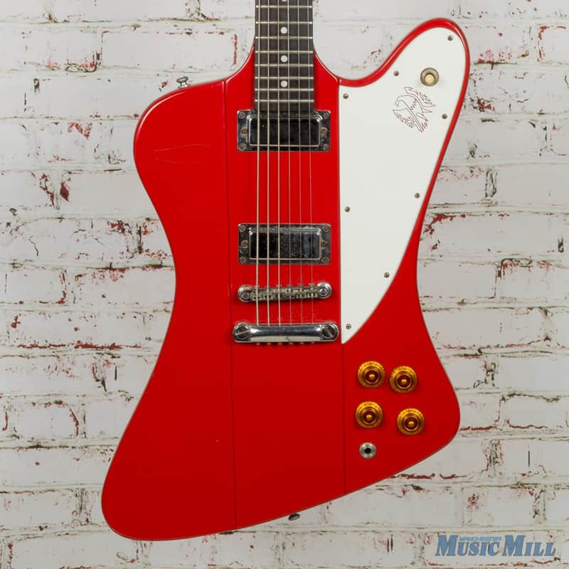 1995 Epiphone Firebird Cardinal Red MIK Made in Korea Electric