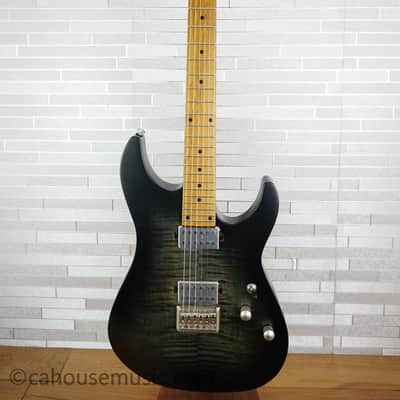 Schecter C-1 Standard Plus - Transparent Black Burst image 12