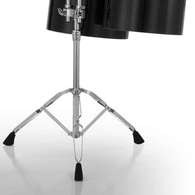 Pearl 14+16 Concert Gabon Mahogany Single Head Tom Set W/Bt3 & 7/8" Receiver & T-895 Stand image 5
