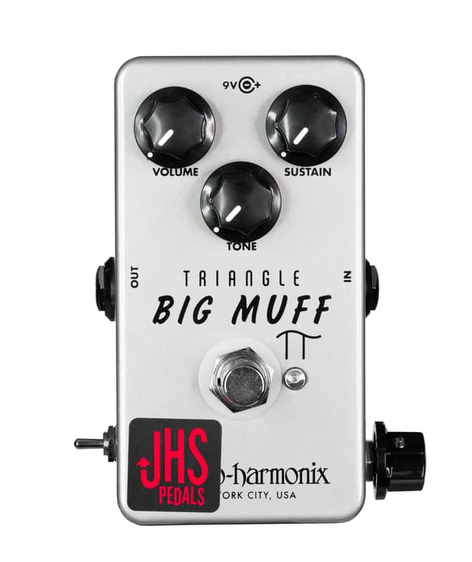 JHS Electro-Harmonix Triangle Big Muff Reissue with 