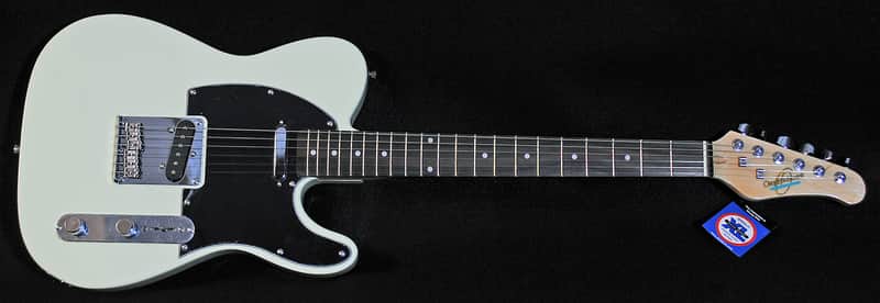 Oscar Schmidt OS-LT Electric Guitar Ivory Finish Professionally Set Up! image 1