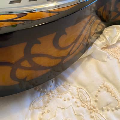 Dobro Square Neck Resonator Lapsteel 1993 - Sunburst image 18