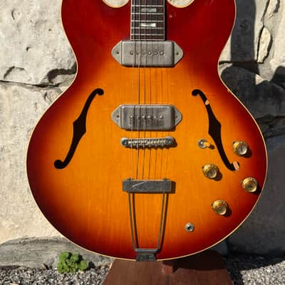 1966 Gibson ES-330TD Cherry Sunburst image 1